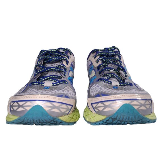 New Balance 870 V3 Running Shoes Women 9.5 B Blue Gray Yellow Athletic W870WB3 - Picture 8 of 16